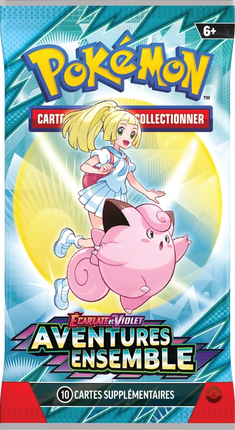 Pokémon – Présentoir de 18 Boosters Écarlate et Violet : Aventures Ensemble