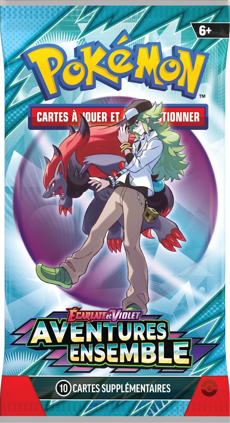 Pokémon – Présentoir de 18 Boosters Écarlate et Violet : Aventures Ensemble