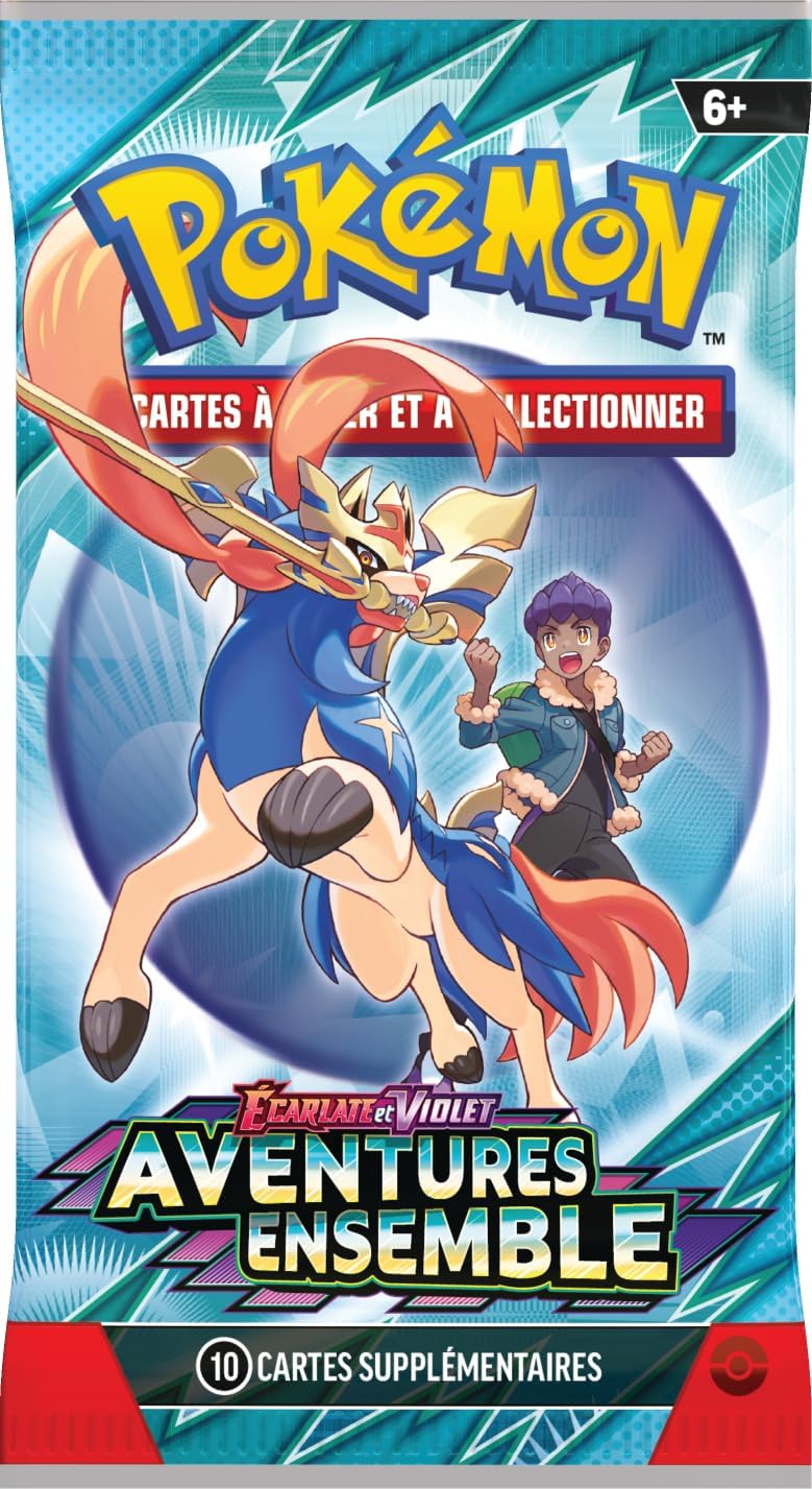 Pokémon – Présentoir de 18 Boosters Écarlate et Violet : Aventures Ensemble