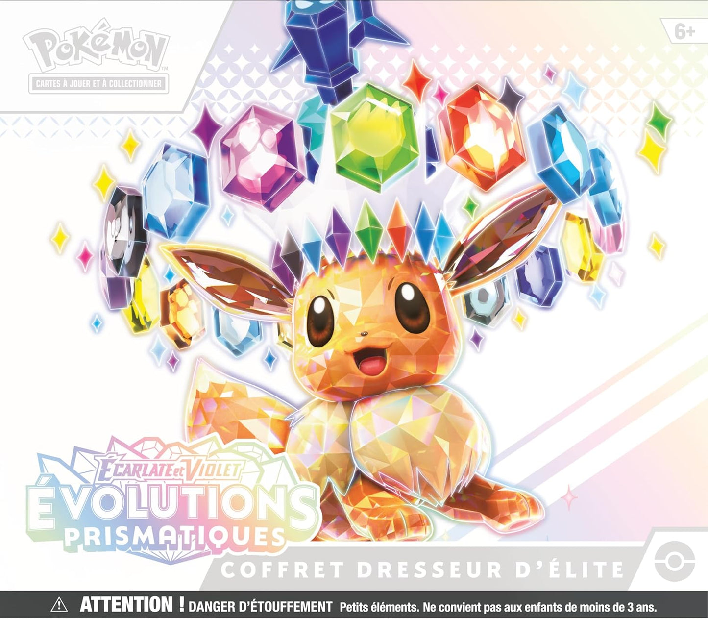 Coffret Dresseur d’Élite – Évolutions Prismatiques EV8.5 (9 boosters + carte promo exclusive)