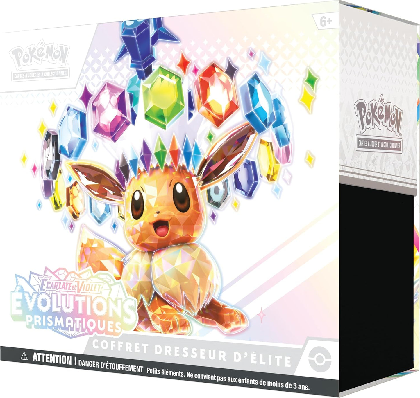 Coffret Dresseur d’Élite – Évolutions Prismatiques EV8.5 (9 boosters + carte promo exclusive)