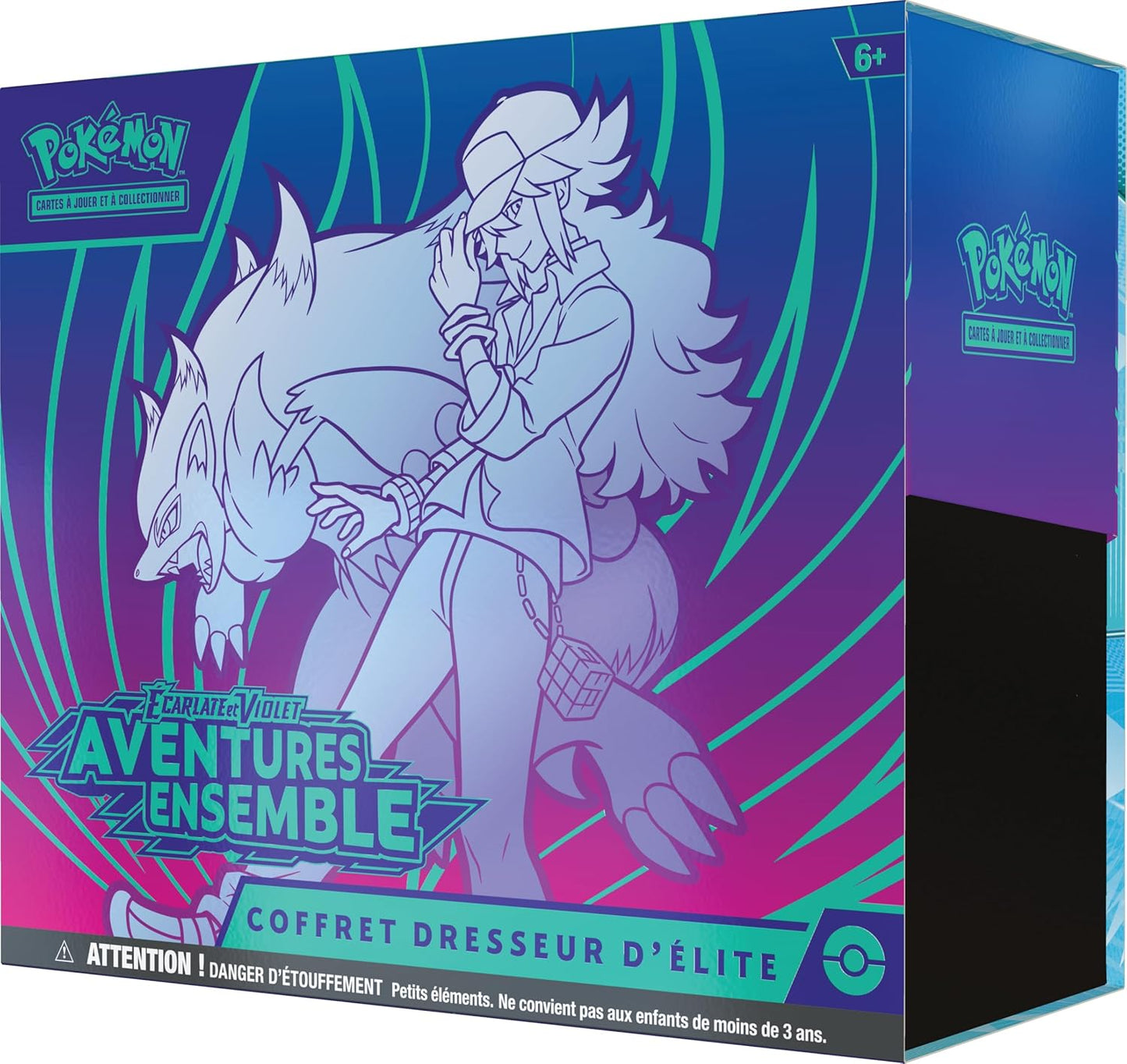 Coffret Dresseur d’élite Écarlate & Violet – Aventures Ensemble (9 boosters + Zorua promo)